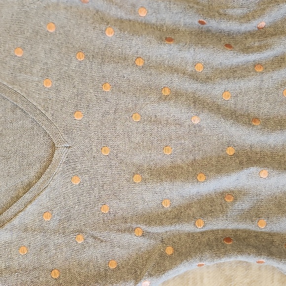Grey and Bronze Polka-Dot Old Navy Sweater - XS 🦋 - Picture 2 of 4